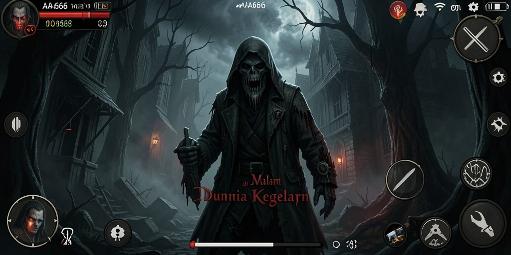 Gameplay menegangkan dengan suasana horor yang mencekam.