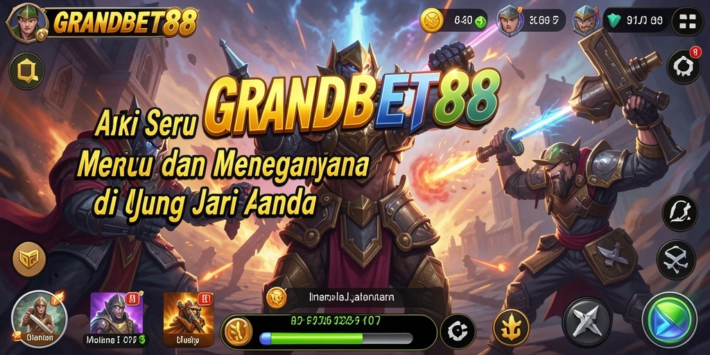 Tampilan gameplay seru dan menegangkan dari GRANDBET88.